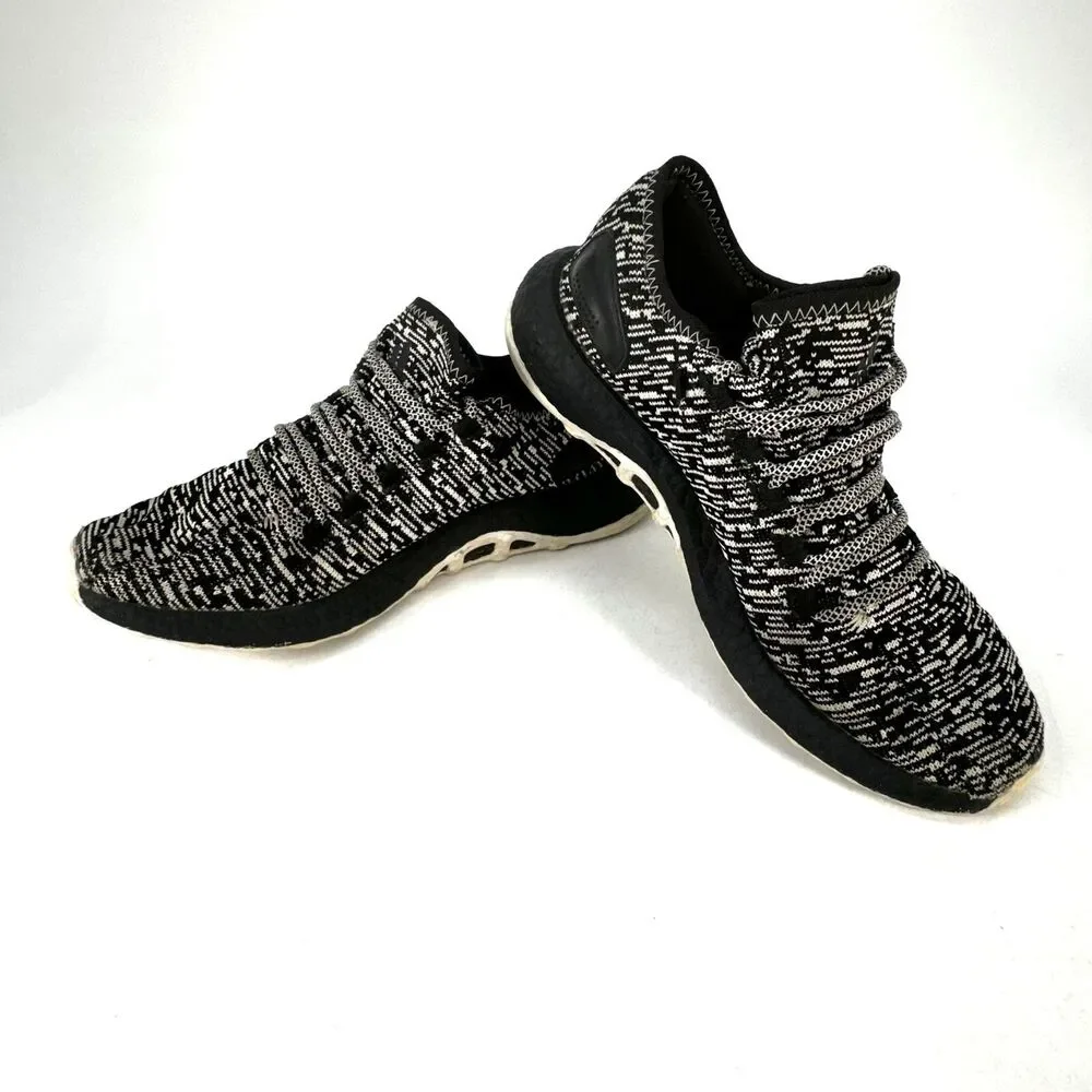 Adidas Pure Boost LTD Sz 10.5 Limited Black and White Oreo Sneaker Shoe S80704